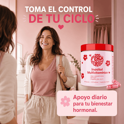 Peach Perfect | Equilibrio Hormonal | 120 Capsulas