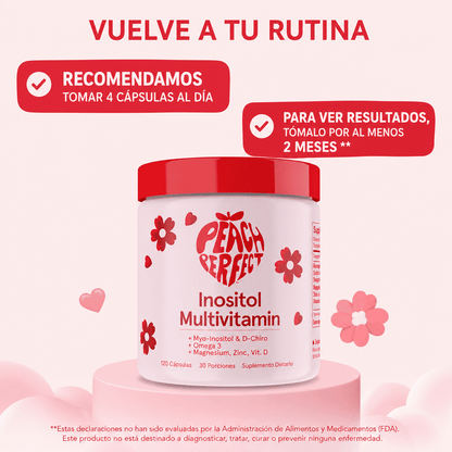 Peach Perfect | Equilibrio Hormonal | 120 Capsulas