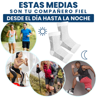 MedSocks® Medias de Compresión – Alivio para Pies Inflamados