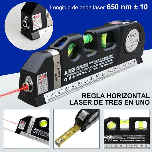 Nivelador Láser Pro 4 en 1 – Precisión y Versatilidad en tus manos